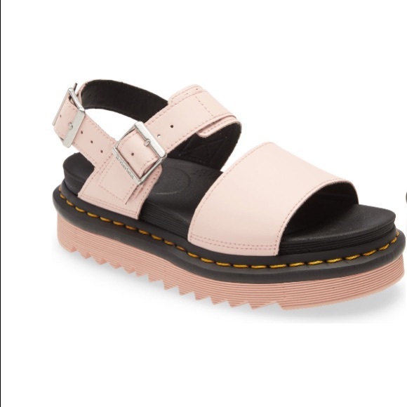 Dr Martens Voss Pink Sandals 